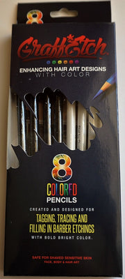 Graff Etch Pencils - Black & White