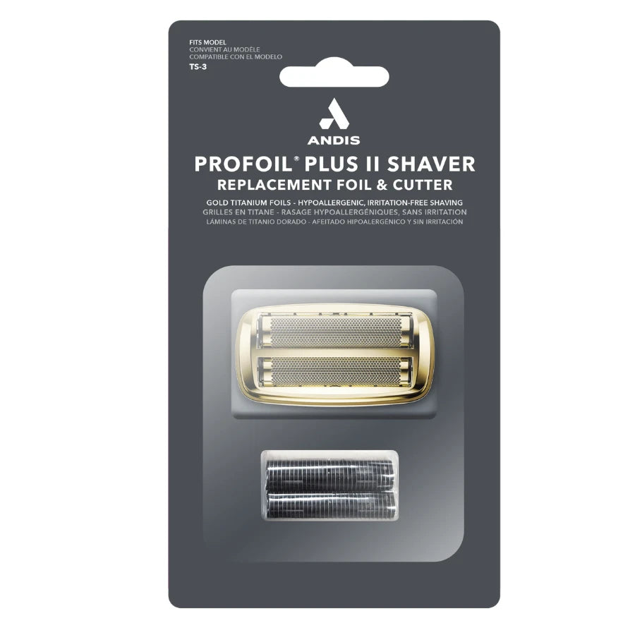 Andis Replacement Foil & Cutter (TS-3) - Gold