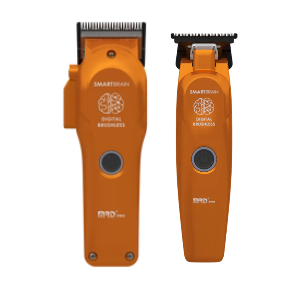 MRD Pro Precision Smart Brain Digital Brushless Clipper and Trimmer - Orange