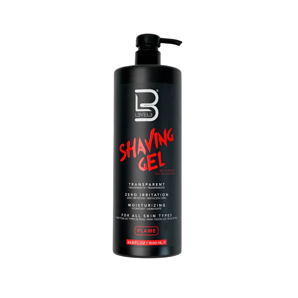 Level 3 Transparent Shaving Gel - Flame