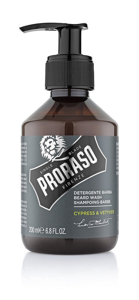 Proraso Cypress & Vetyver Beard Wash - 200ml