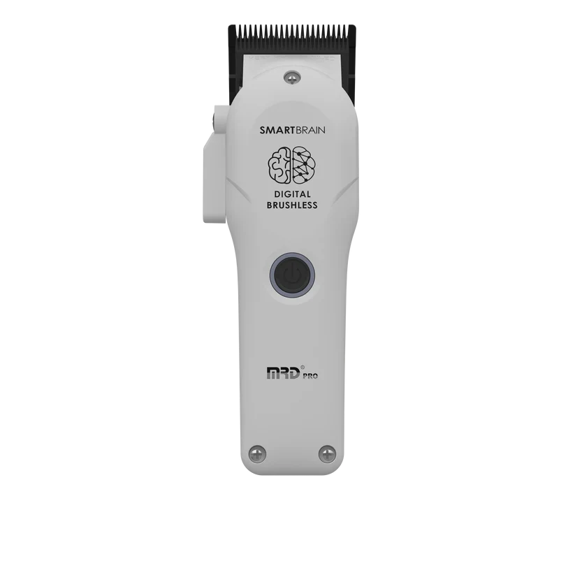 MRD Pro Precision Smart Brain Digital Brushless Clipper - White