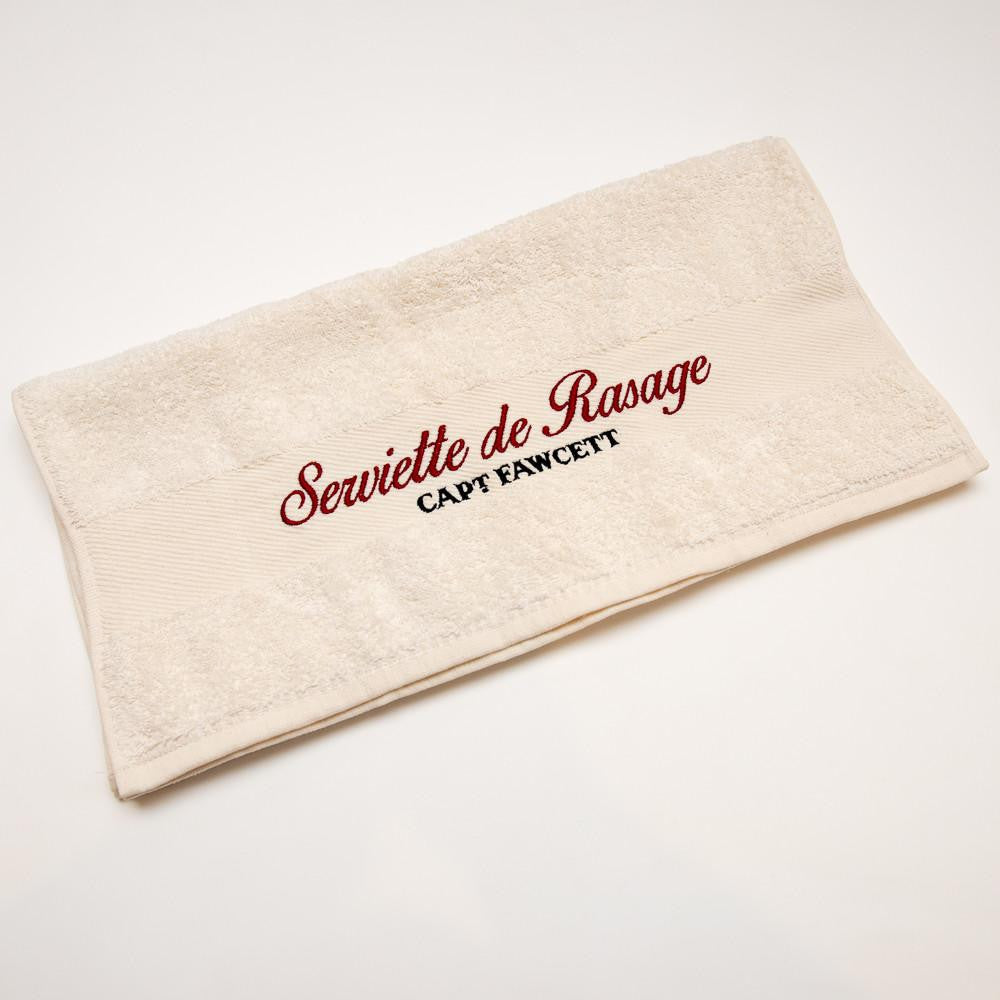 Captain Fawcett Luxurious Shave Towel   (5572)