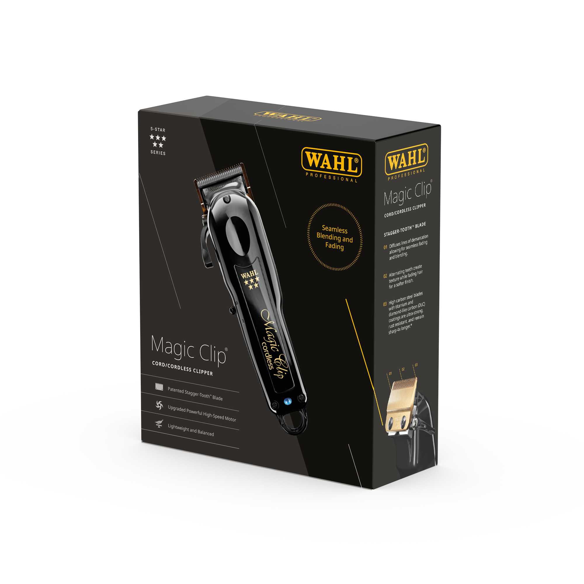 Wahl 5 Star Cordless Black Magic Clip