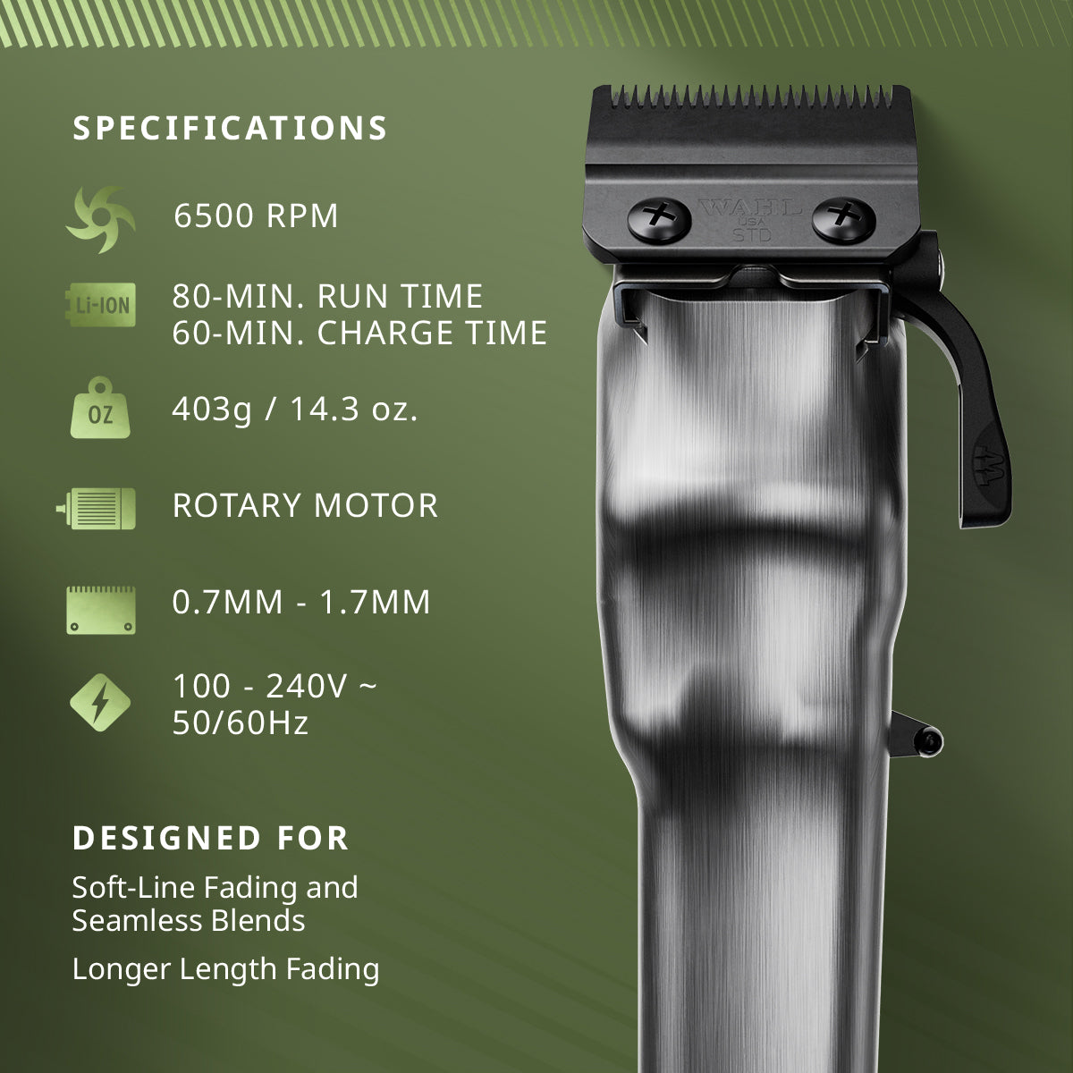 Wahl Limited Edition Olive Legend+