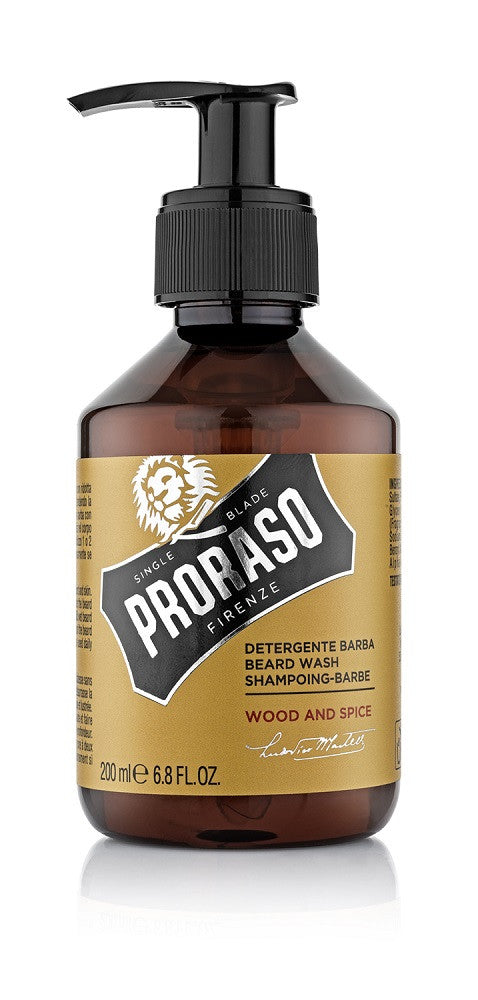 Proraso Wood & Spice Beard Wash - 200ml