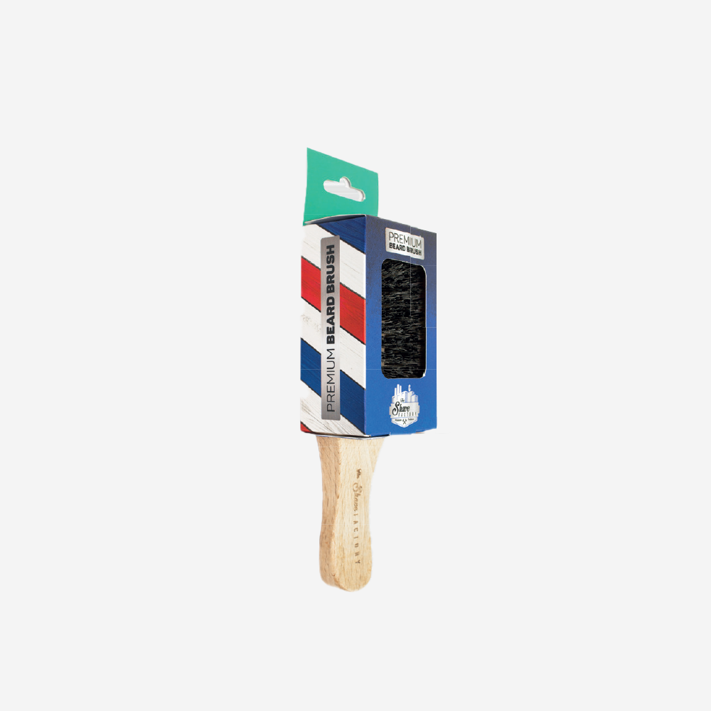 The Shave Factory Premium Fade & Beard Brush