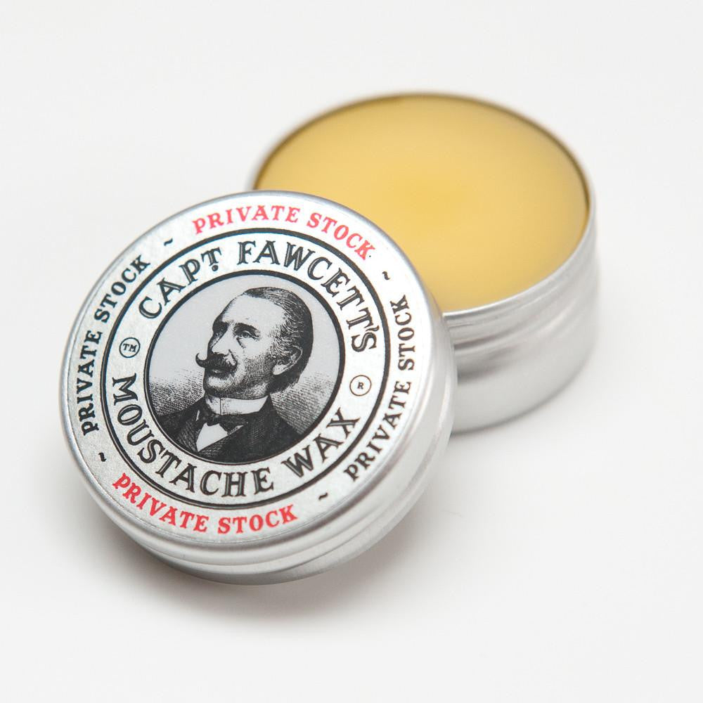 Captain Fawcett Private Stock Moustache Wax - 15ml   (2225)