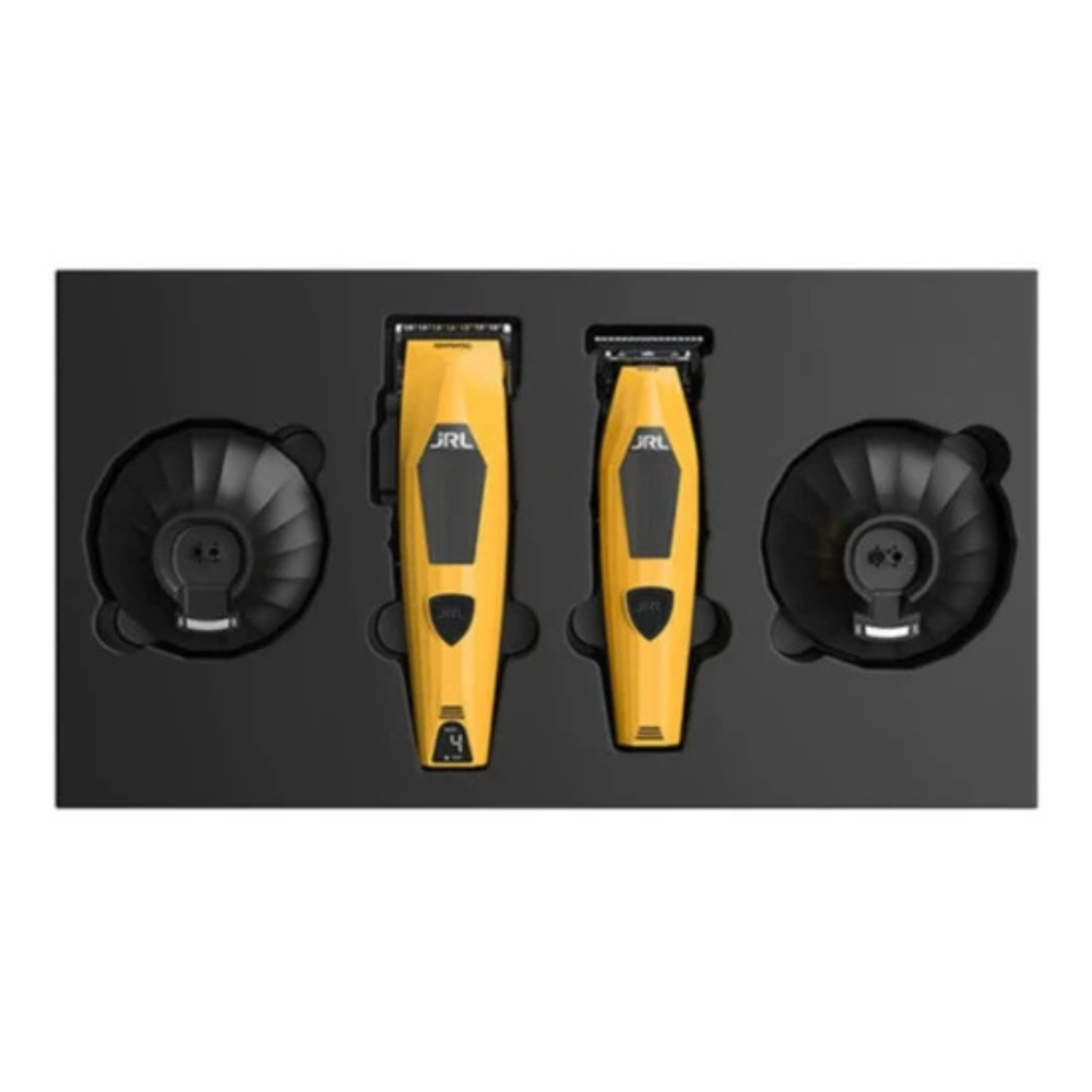 JRL Diamante Clipper and Trimmer Kit Yellow