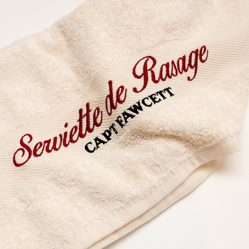 Captain Fawcett Luxurious Shave Towel   (5572)