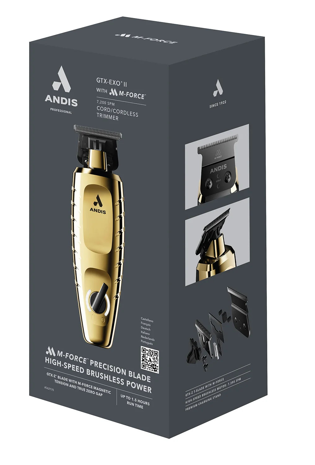 Andis GTX- EXO II Gold Trimmer