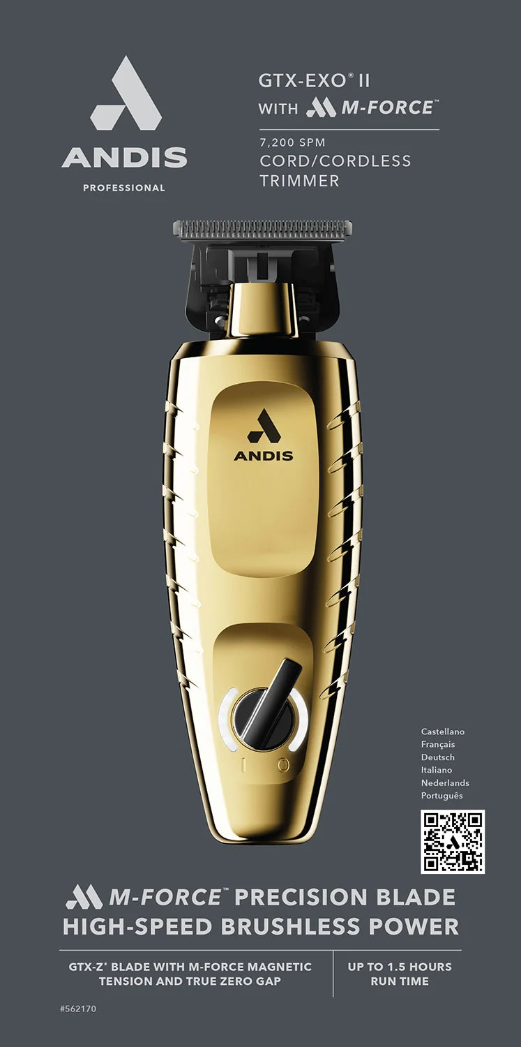 Andis GTX- EXO II Gold Trimmer