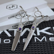 Matakki Vintage Scissor & Thinner Set (Royal)