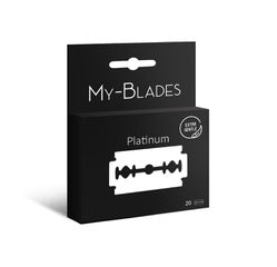 My-Blades Platinum Double Edge Razor Blades x 20