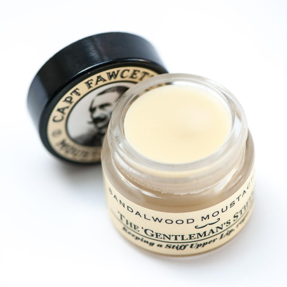 Captain Fawcett Mo Wax & Moustache Comb Sandalwood (6672)