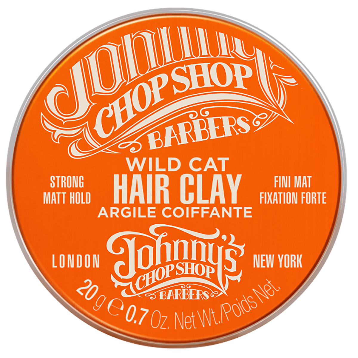 Johnny's Chop Shop Wild Cat Hair Clay 70g