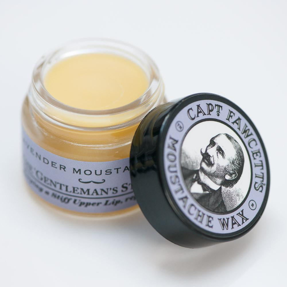 Captain Fawcett Lavender Moustache Wax - 15ml   (2222)
