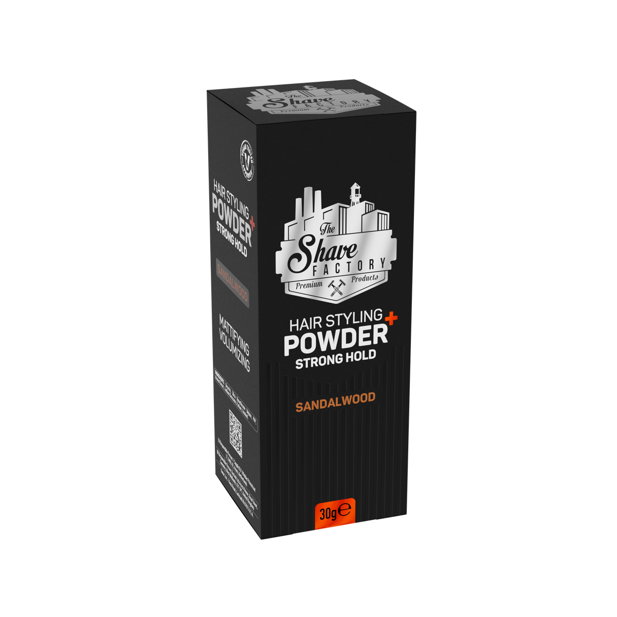 The Shave Factory Strong Hold Styling Powder - Sandalwood - 30g