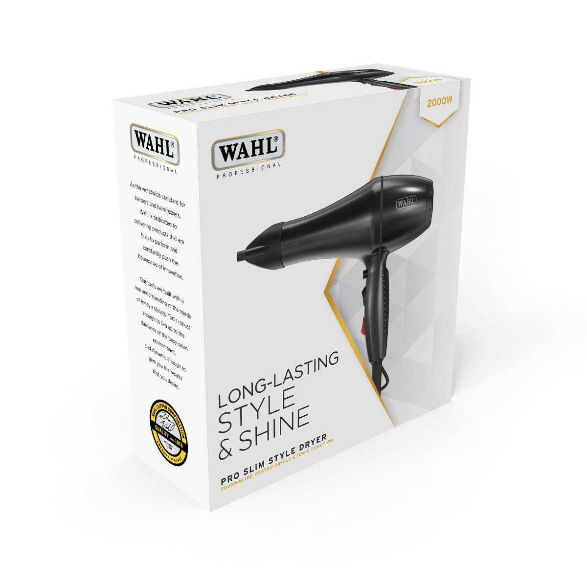 Wahl Ionic 2000w Hairdryer - Black