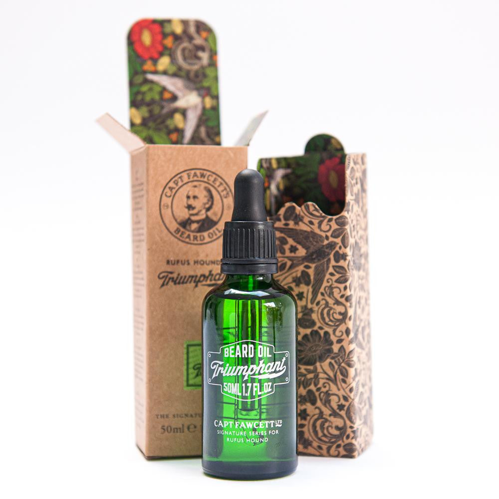 Captain Fawcett Triumphant Beard Oil - 50ml