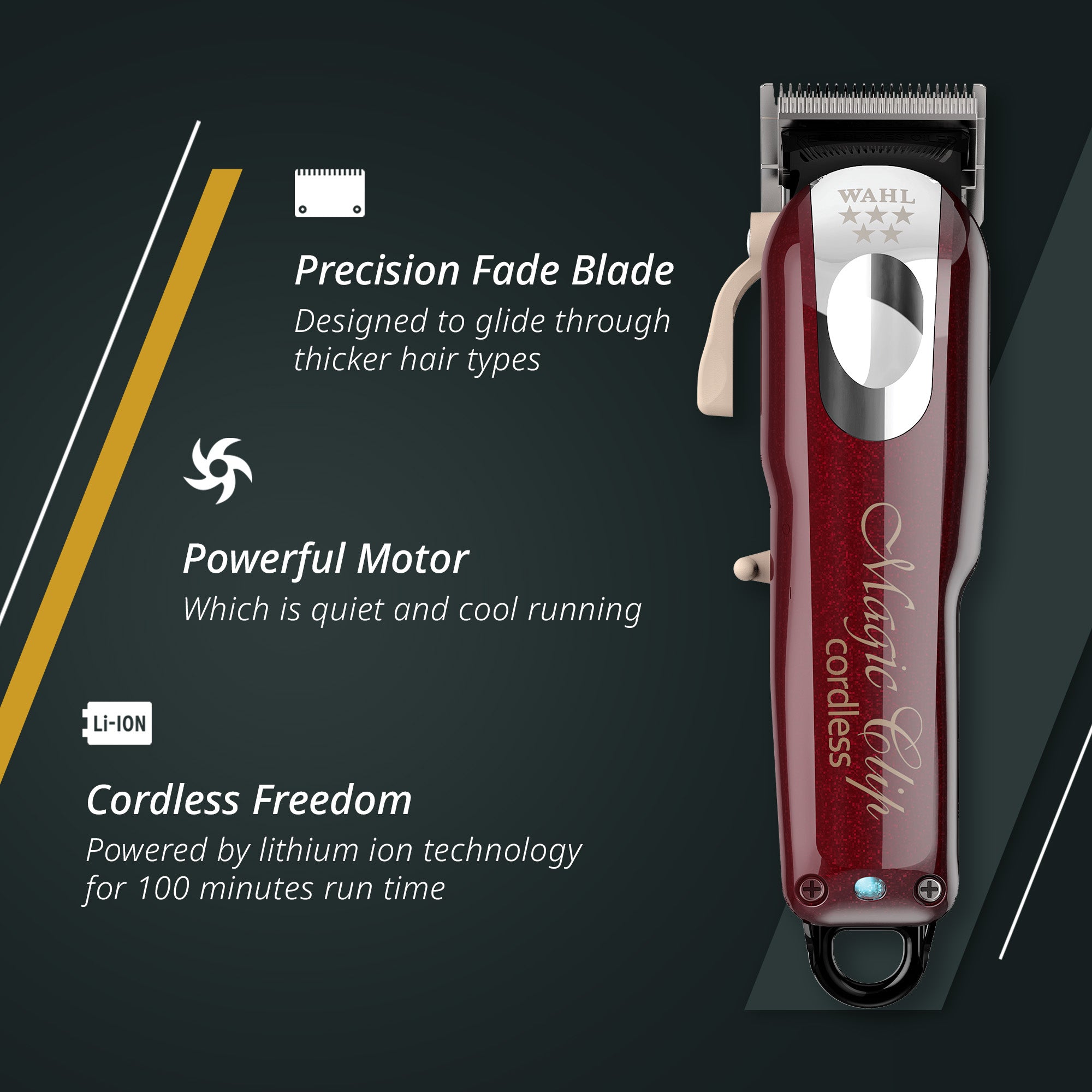 Wahl 5 Star Cordless Magic Clip