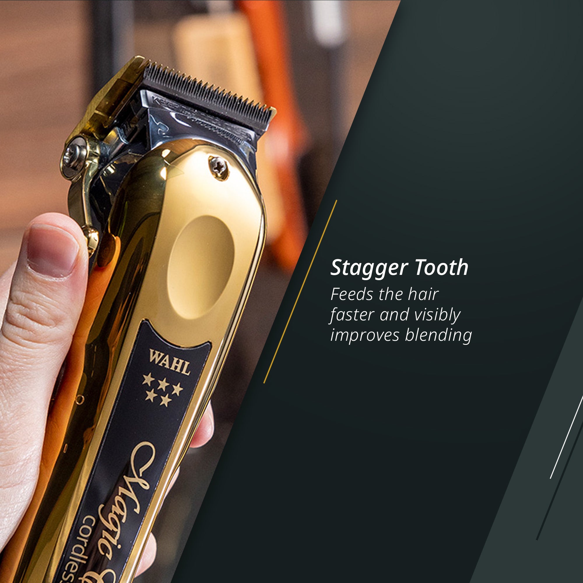 Wahl Cordless Magic Clip (Gold)