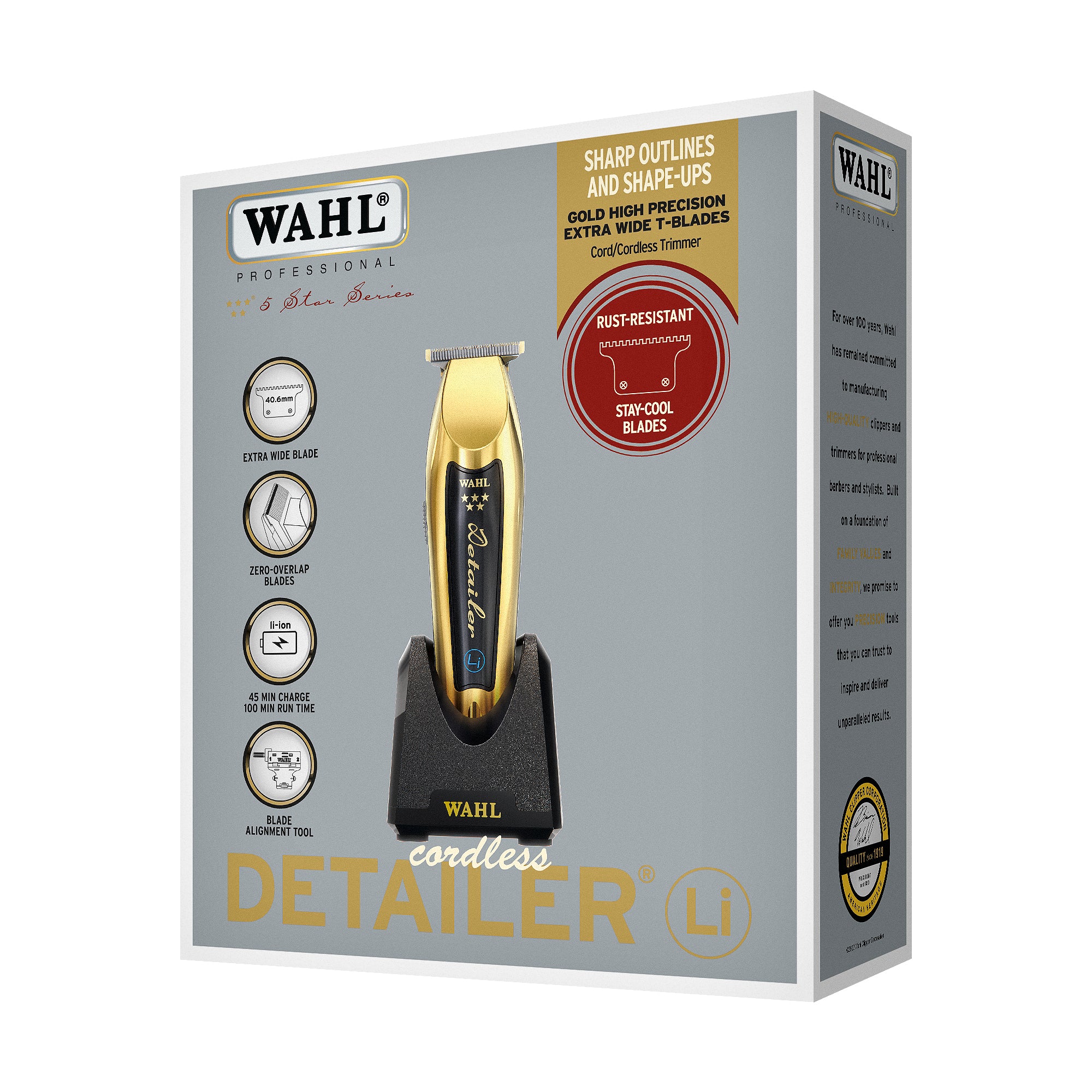 Wahl Cordless Detailer Li (Gold)