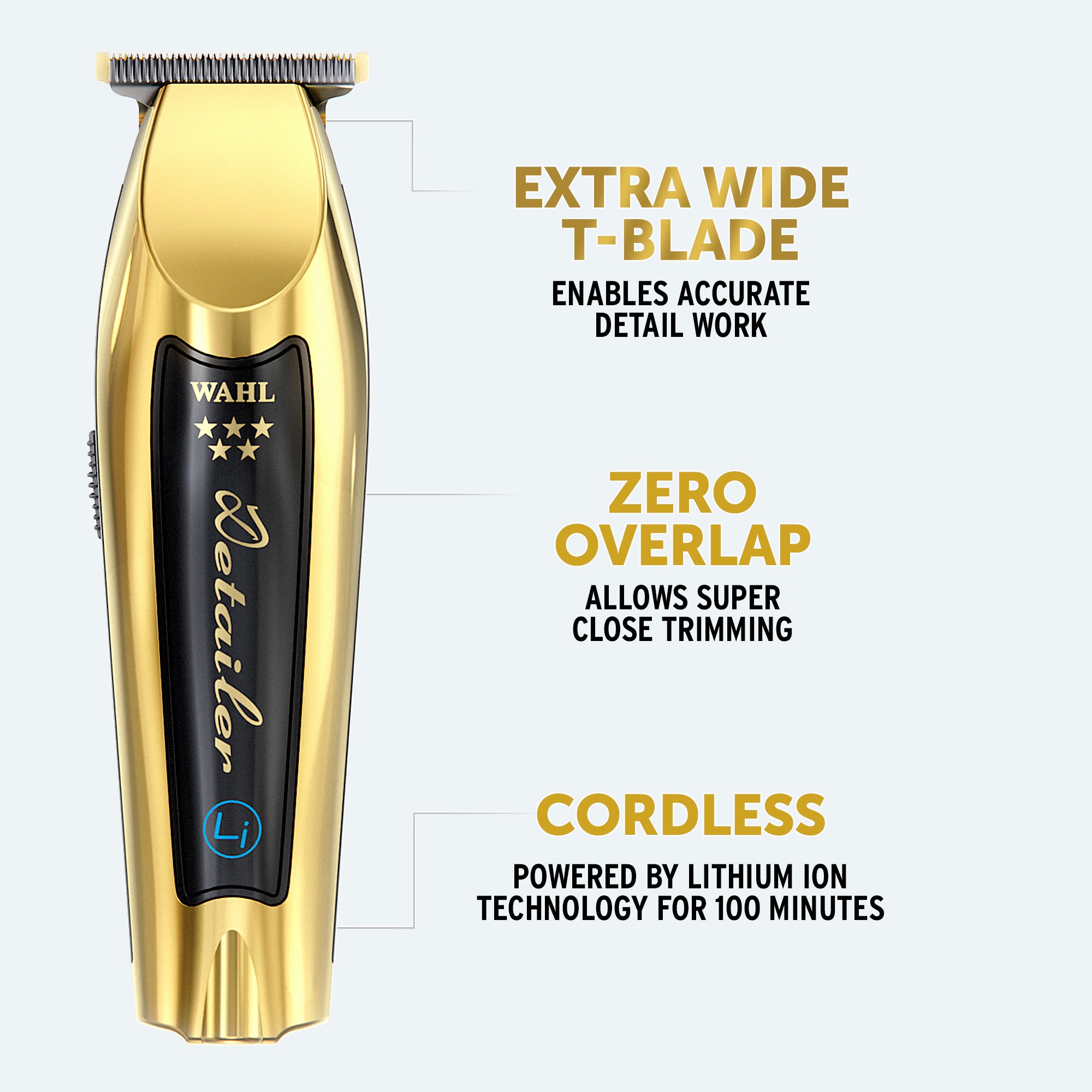 Wahl Cordless Detailer Li (Gold)