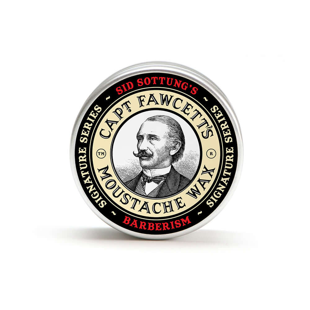 Captain Fawcett Barberism Moustache Wax