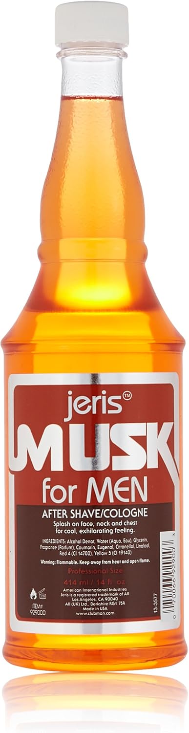 Clubman Pinaud Jeris Musk After Shave Cologne - 400ml