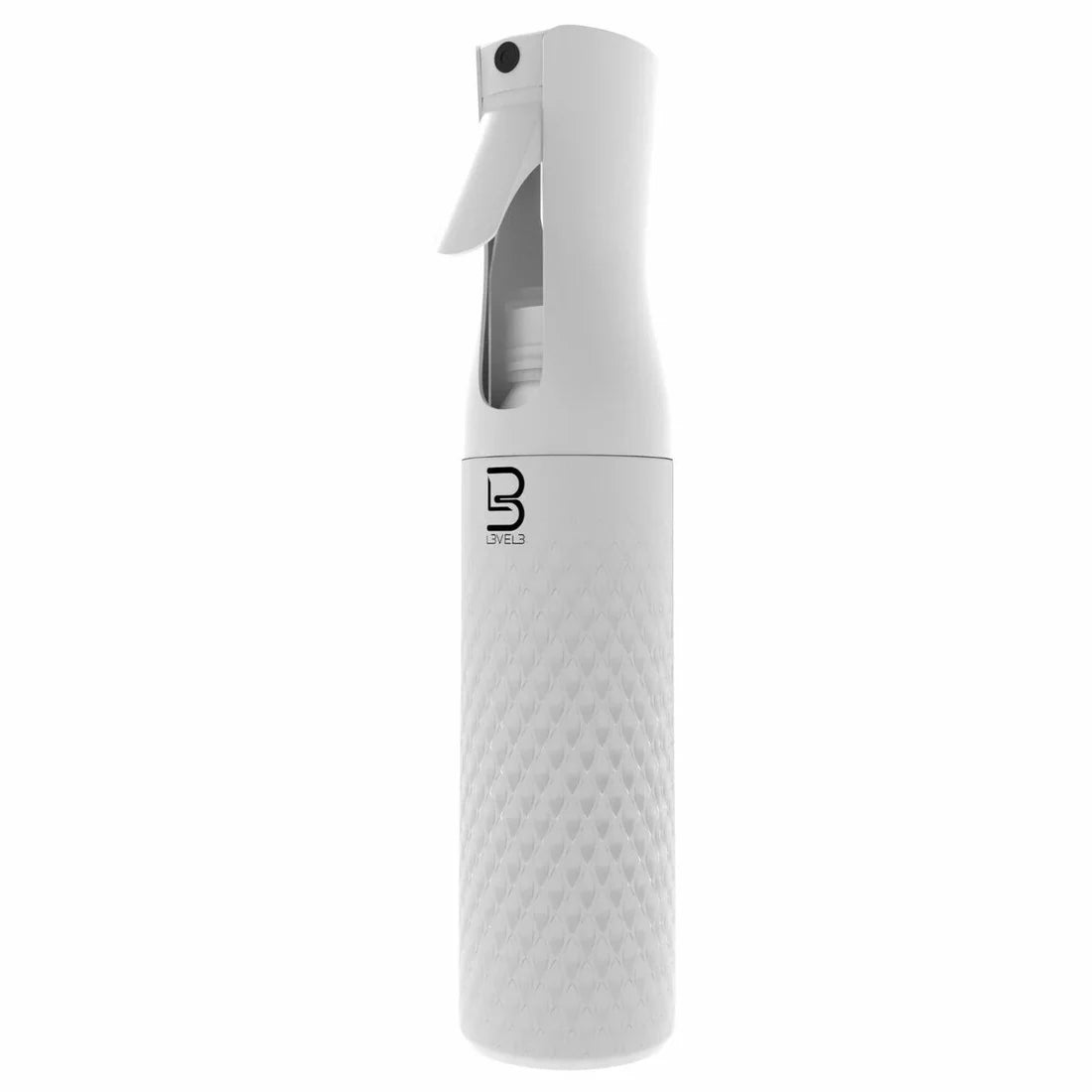 Level 3 Beveled Continuous Spray Bottle - White