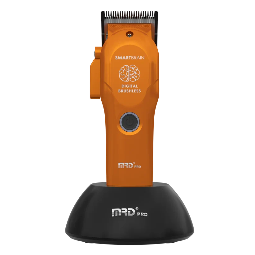 MRD Pro Precision Smart Brain Digital Brushless Clipper - Orange