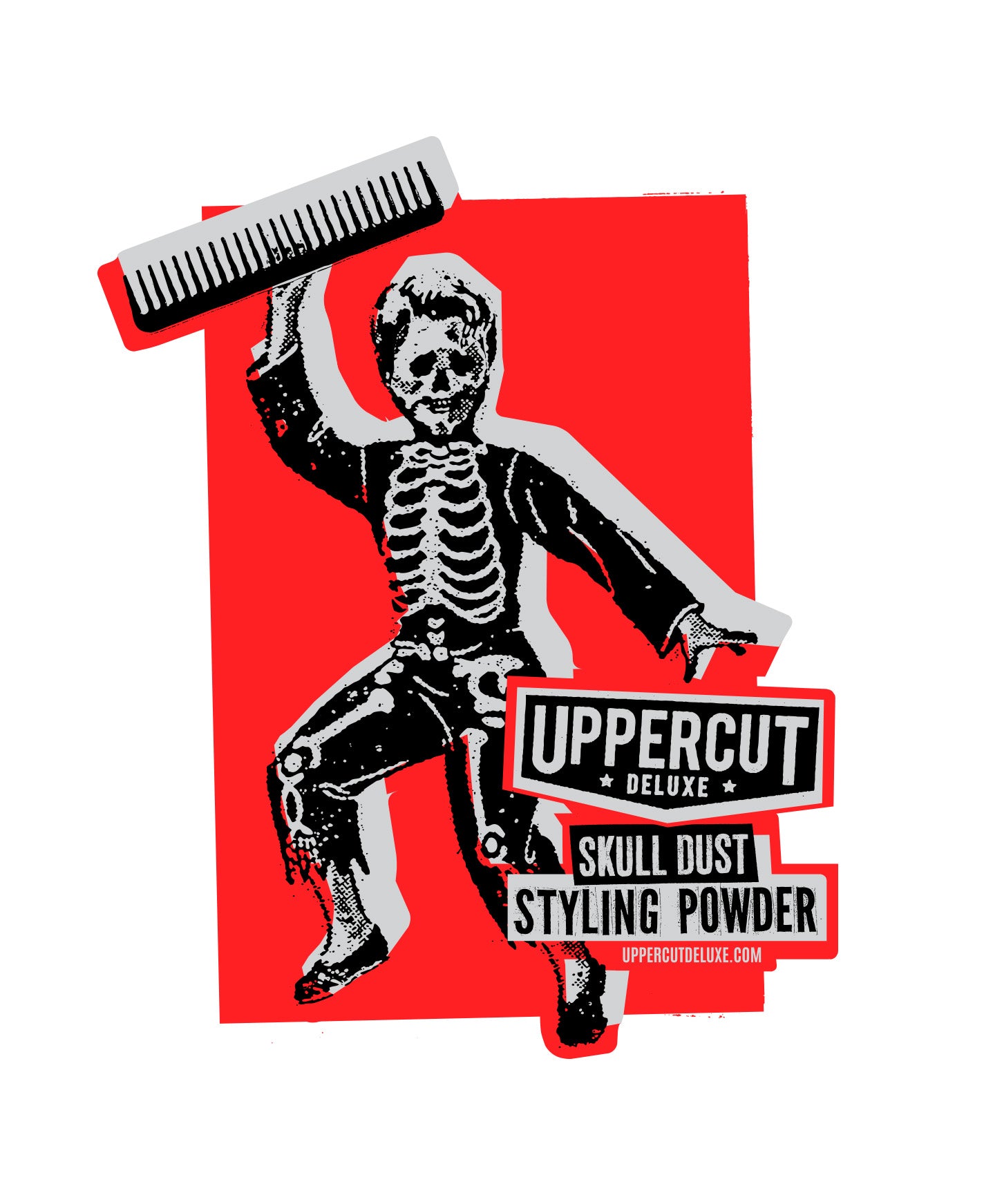 Uppercut Deluxe Skull Dust Styling Powder Collector's Edition
