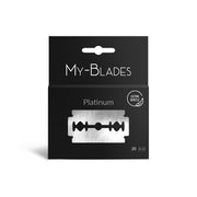 My-Blades Platinum Double Edge Razor Blades x 20