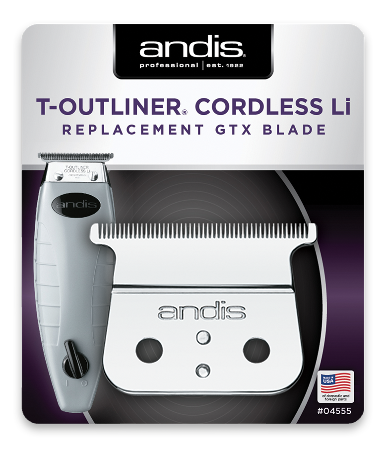 Andis Cordless T-Outliner Replacement Deep Tooth GTX Blade