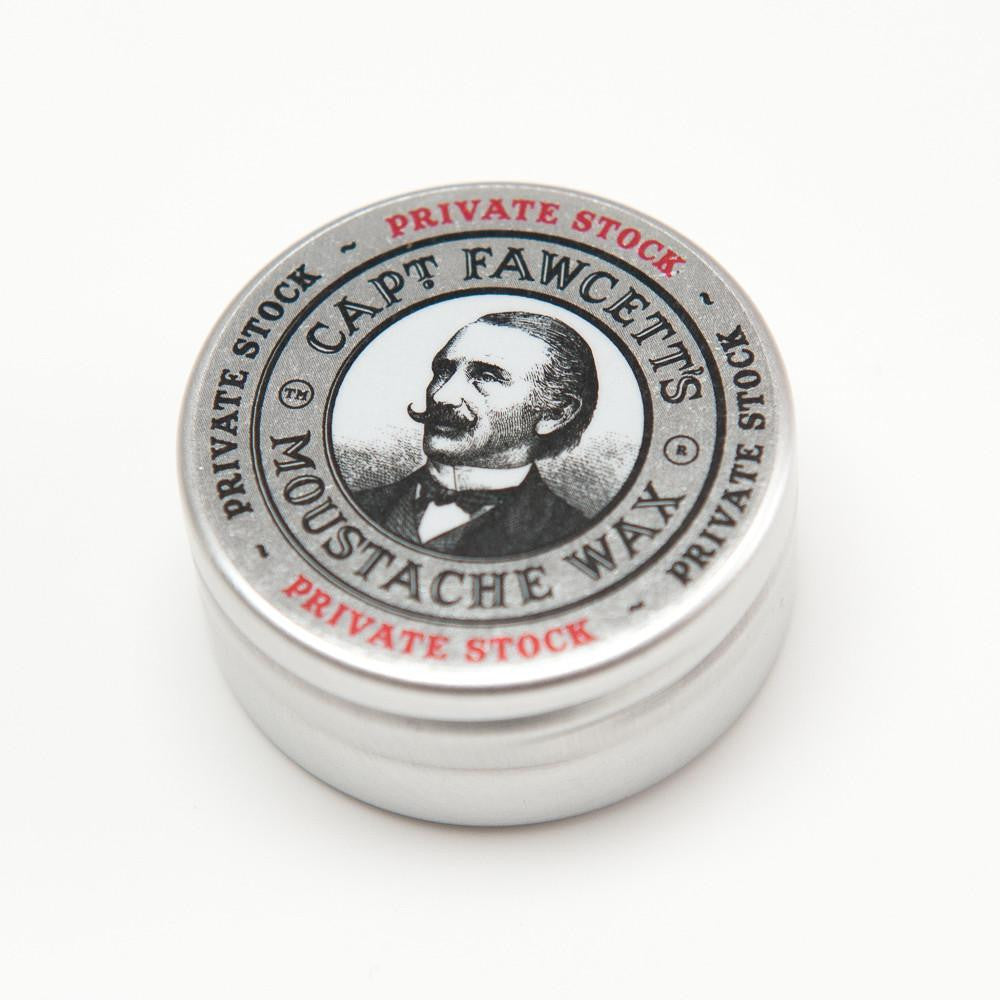 Captain Fawcett Private Stock Moustache Wax - 15ml   (2225)