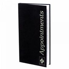 Agenda Barbers Appointment Book - Black