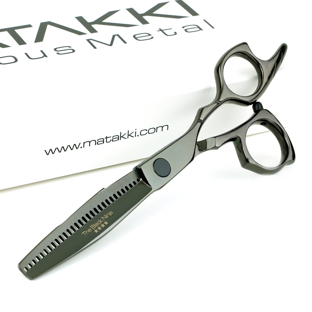 Matakki Pro Black Ninja Scissor & Thinner Set