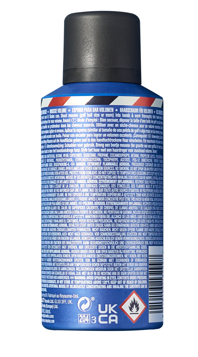Johnny's Chop Shop Max Up Volume Mousse - 150ml