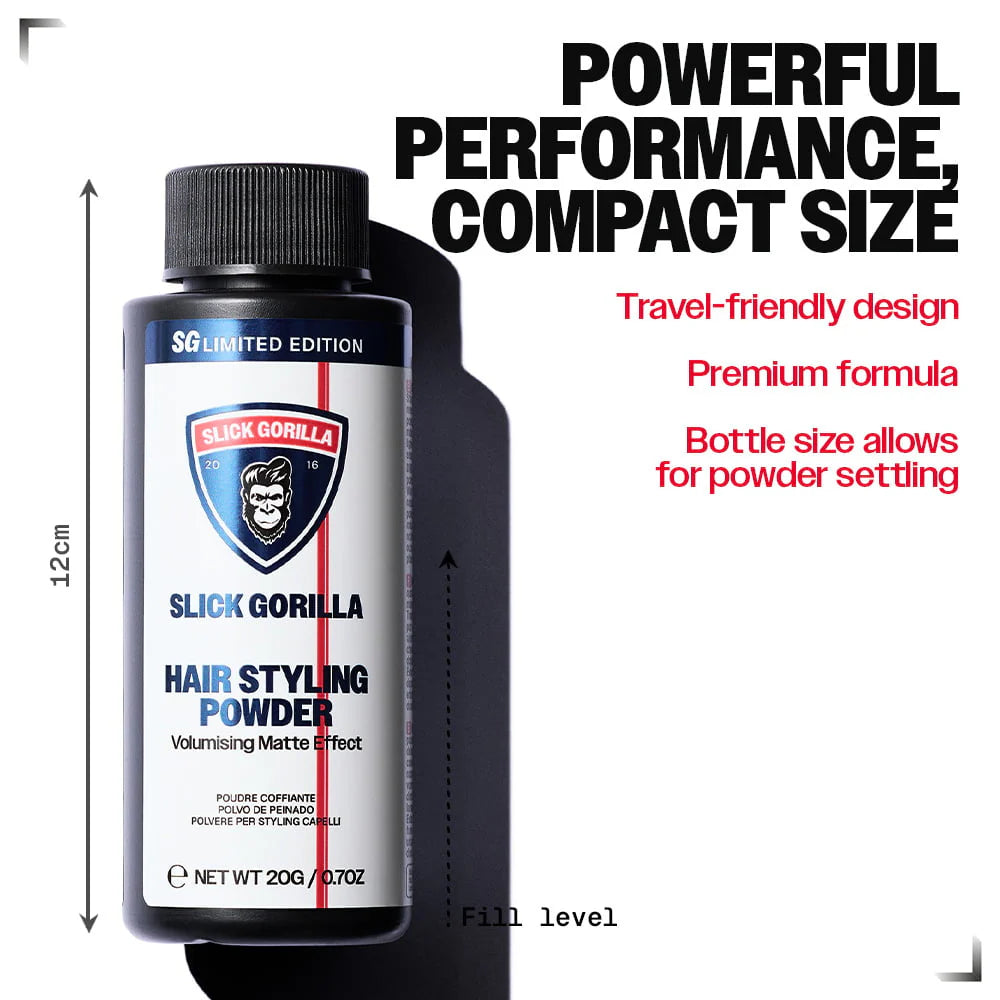 Slick Gorilla Styling Powder Comb Football Set