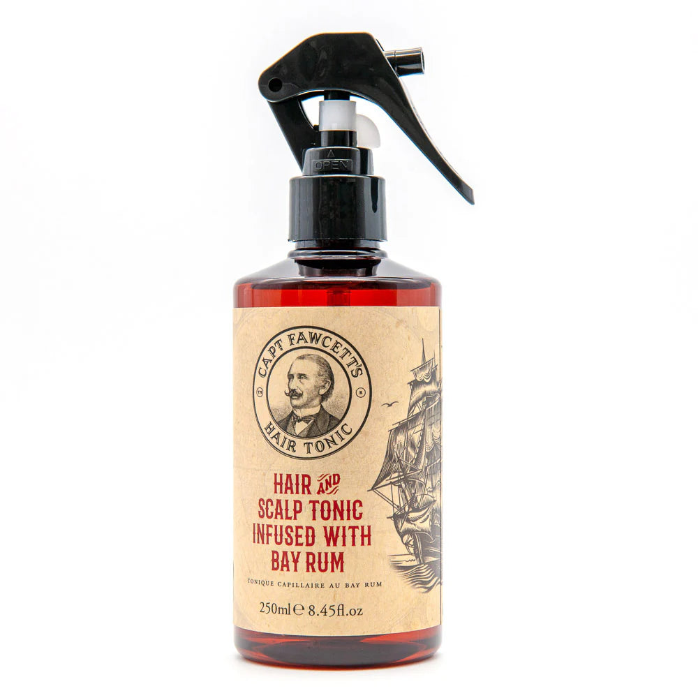 Captain Fawcett Bay Rum Hair Tonic