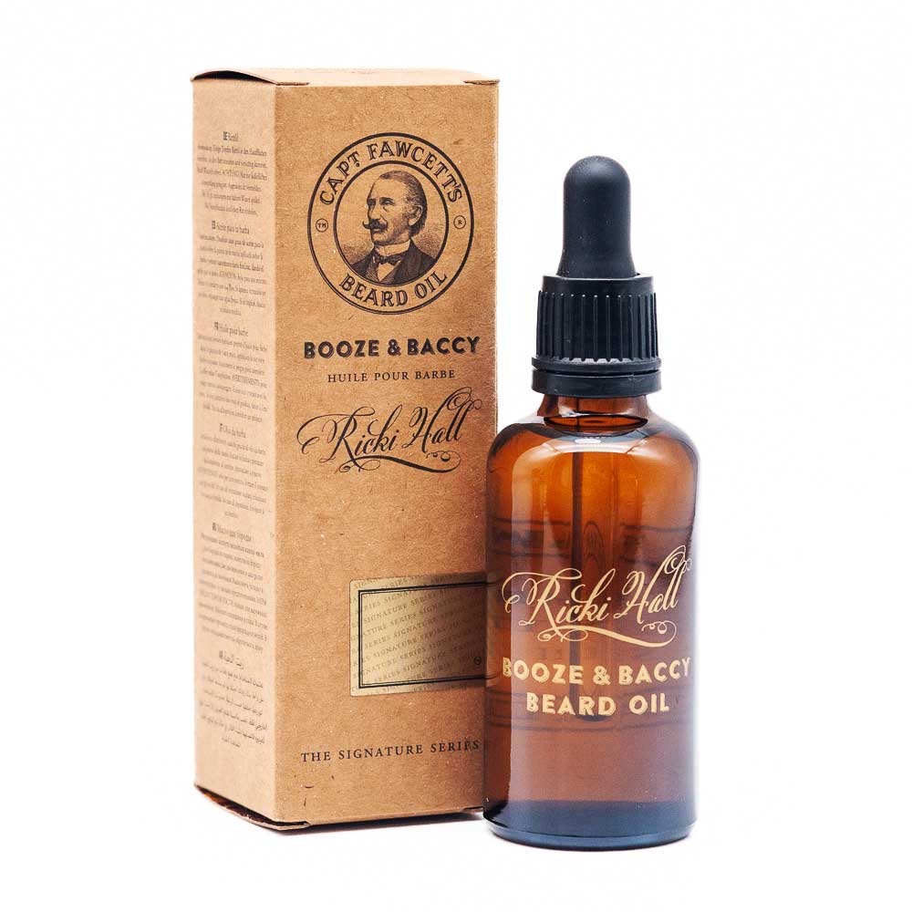 Captain Fawcett Booze & Baccy Beard Oil