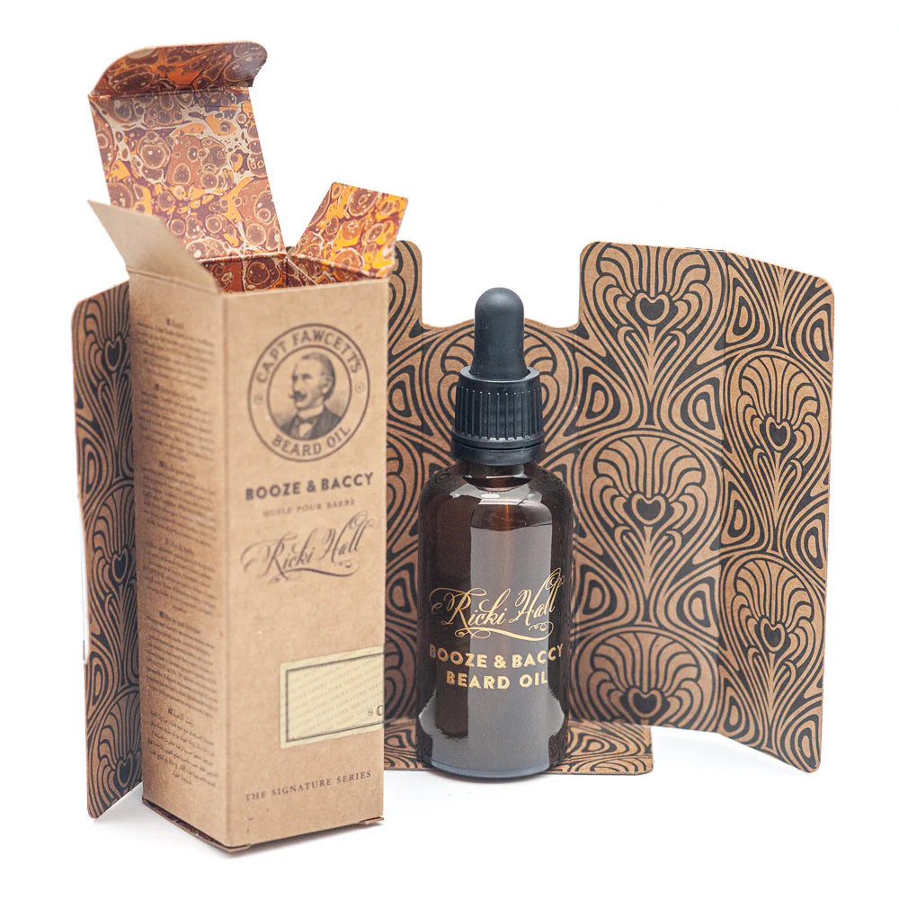 Captain Fawcett Booze & Baccy Beard Oil